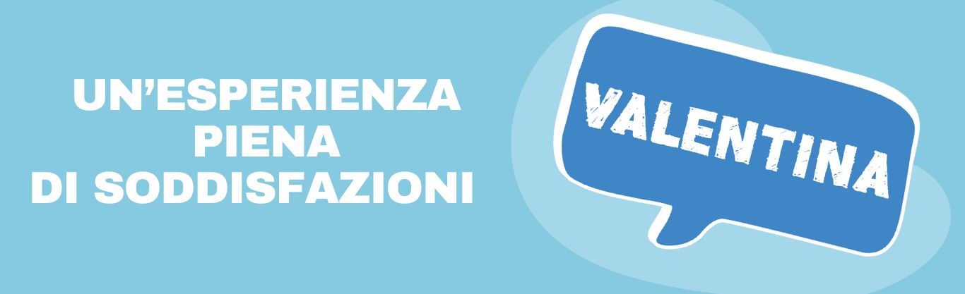 L'esperienza di Valentina, 33 anni