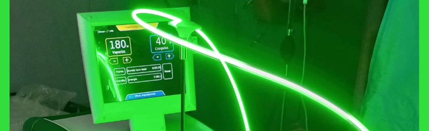 Green Light Laser per il trattamento dell’ipertrofia prostatica benigna